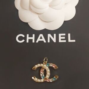 CC Gold Zipper Pull Charm